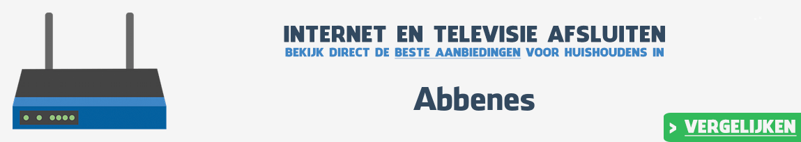 Internet provider Abbenes vergelijken