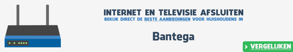 Internet provider Bantega vergelijken