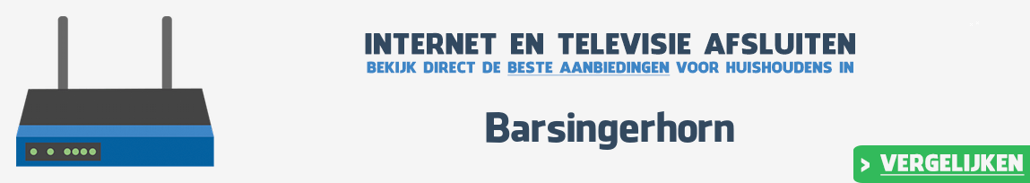 Internet provider Barsingerhorn vergelijken