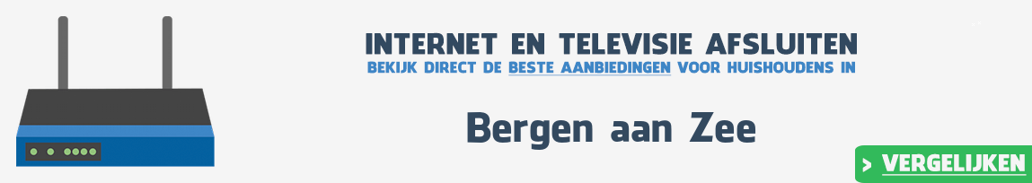 Internet provider Bergen aan Zee vergelijken