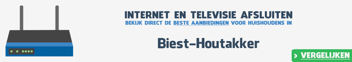 Internet provider Biest-Houtakker vergelijken