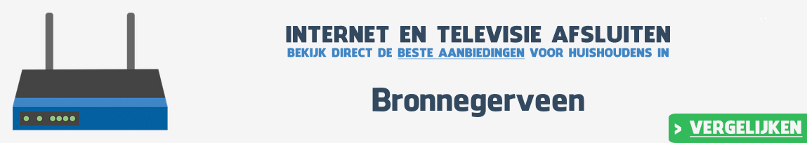 Internet provider Bronnegerveen vergelijken