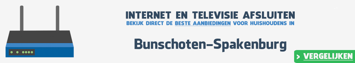 Internet provider Bunschoten-Spakenburg vergelijken