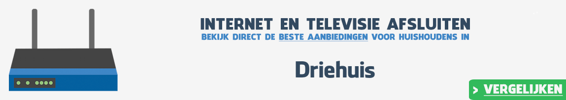 Internet provider Driehuis vergelijken