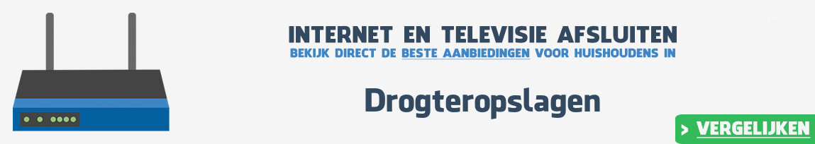 Internet provider Drogteropslagen vergelijken