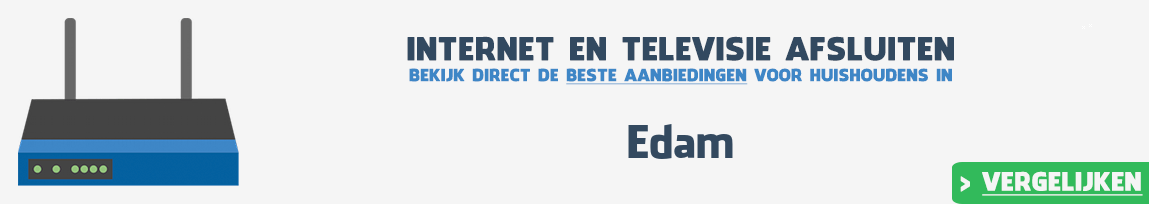 Internet provider Edam vergelijken