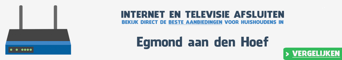 Internet provider Egmond aan den Hoef vergelijken