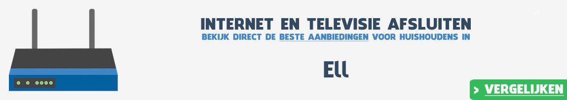 Internet provider Ell vergelijken