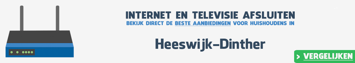 Internet provider Heeswijk-Dinther vergelijken