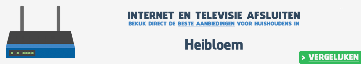 Internet provider Heibloem vergelijken