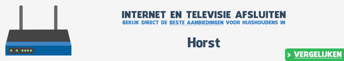 Internet provider Horst vergelijken