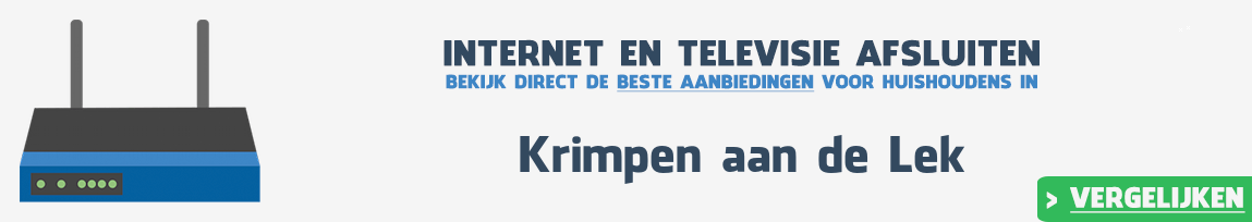 Internet provider Krimpen aan de Lek vergelijken