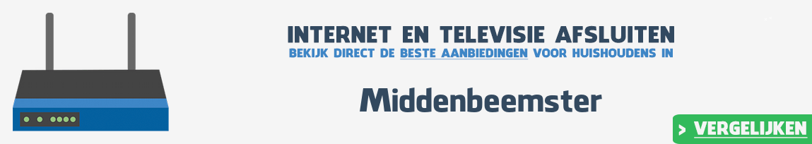 Internet provider Middenbeemster vergelijken