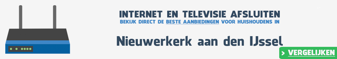 Internet provider Nieuwerkerk aan den IJssel vergelijken