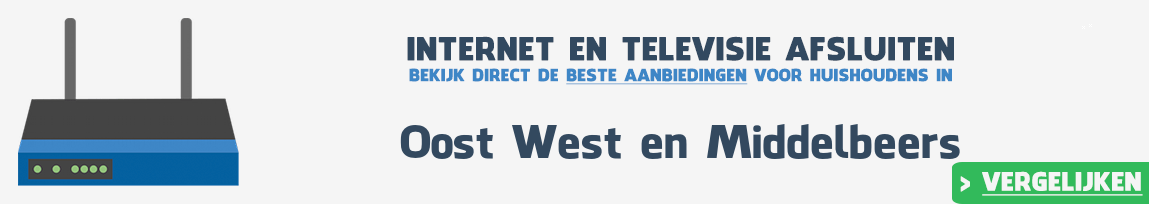 Internet provider Oost West en Middelbeers vergelijken