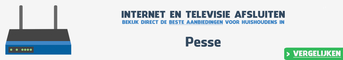 Internet provider Pesse vergelijken