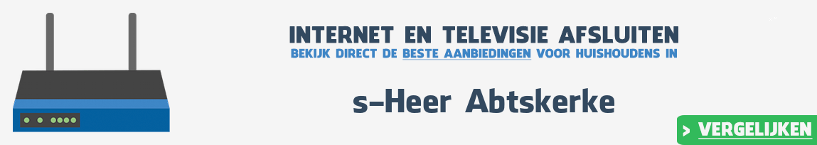 Internet provider s-Heer Abtskerke vergelijken