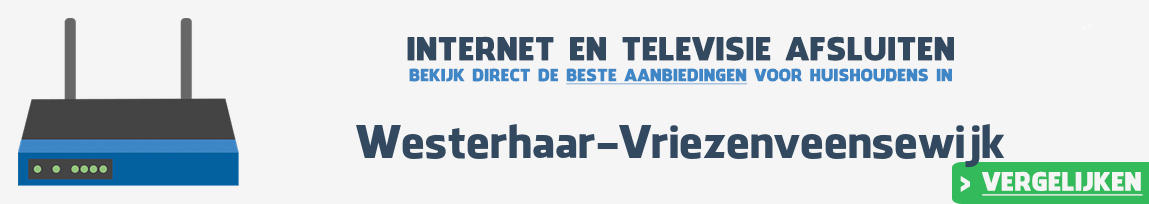Internet provider Westerhaar-Vriezenveensewijk vergelijken